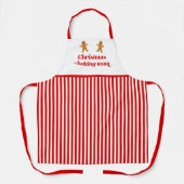 Christmas Baking Team - Schattige peperkoek Heren  Schort (Voorkant)