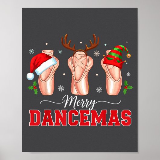 Christmas Ballet Outfit Inte Scute Ss Cute Ss, Dan Poster (Voorkant)