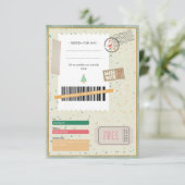 Christmas Balls Xmas Ticket Family Gift Coupon (Staand voorkant)