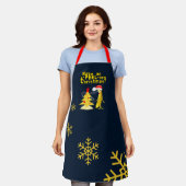 Christmas banana schort (Gedragen)