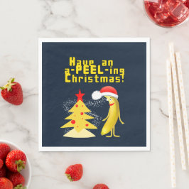 Christmas banana servet