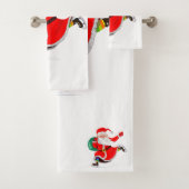 Christmas Bath Towel Set (En situation)