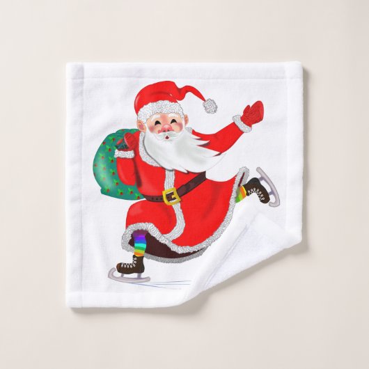 Christmas Bath Towel Set (Gant de toilette)