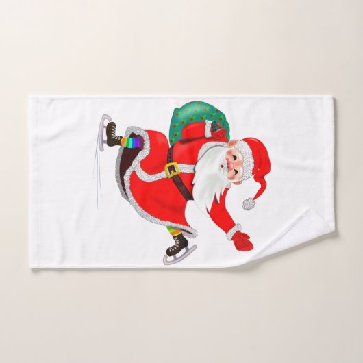 Christmas Bath Towel Set (Serviette à main)
