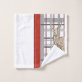 Christmas Bath Towel Sets Bad Handdoek (Wasdoekje)