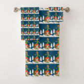 Christmas Bath Towel Sets, Elf (En situation)