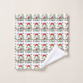 Christmas Bath Towel Sets, Santa's Helper (Gant de toilette)