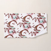 Christmas Bath Towel Sets, Snowman (Serviette à main)