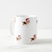 Christmas Beagle Mug (Devant gauche)