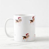 Christmas Beagle Mug (Gauche)