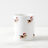 Christmas Beagle Mug Koffiemok (Center)