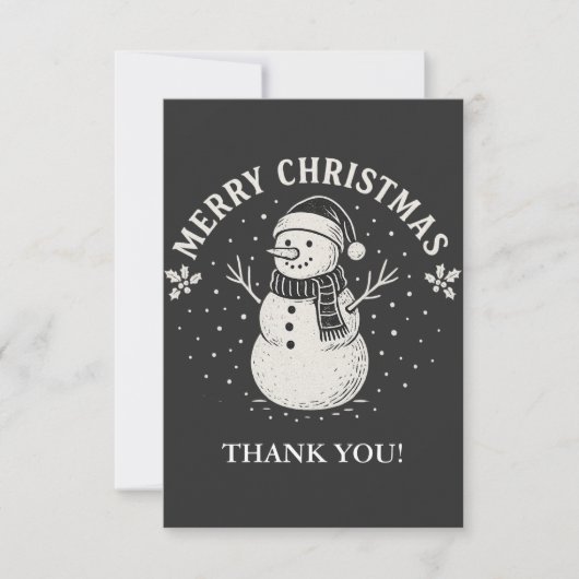 Christmas Bedankkaart (Voorkant)
