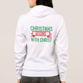 Christmas Begins with Christ-15523 T-Shirt (Achterkant)