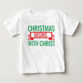Christmas Begins with Christ-15523 T-Shirt Hoodie (Voorkant)