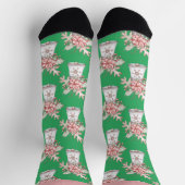 Christmas Bell Pattern Socks Sokken (Top)