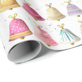 Christmas Bells Wrapping Paper Cadeaupapier (Rol Hoek)
