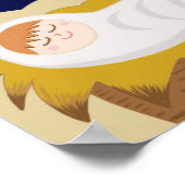 Christmas Bible Verse Luke Religious Modern Poster (Coin)