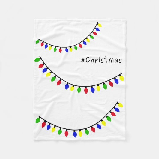 Christmas blanket fleece deken (Voorkant)