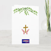 Christmas Blessings for a Priest. Feestdagen Kaart (Achterkant)