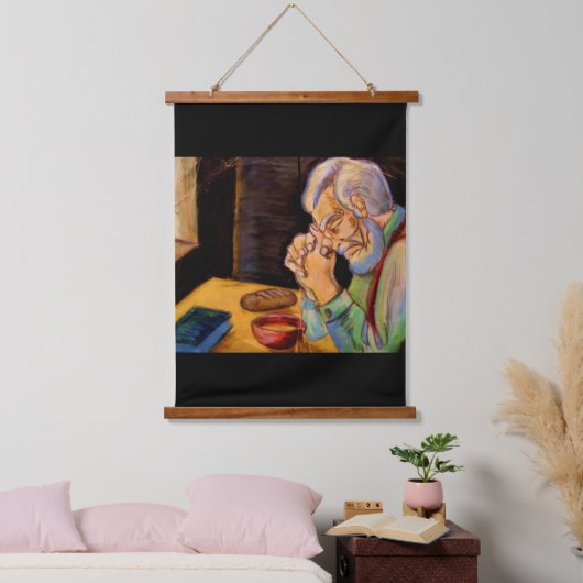 CHRISTMAS BLESSINGS TO ALL  HANGEND WANDKLEED (Slaapkamer)