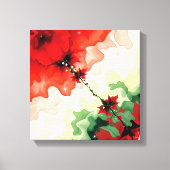 Christmas Bloom Frequencies Premium Wrapped Canvas (Voorkant)