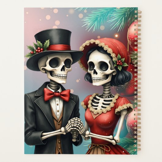 Christmas Bone Romance, A festive skeleton couple. (Dos)