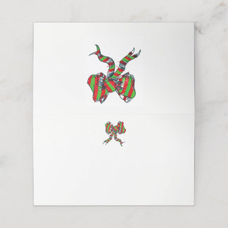 Christmas Bow Place Card