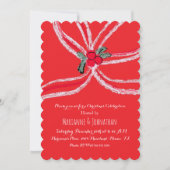 Christmas Bows Corporate Office Event Kaart (Voorkant)