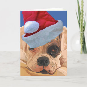 Christmas Boxer Groet Kaart