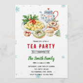 Christmas brunch party invitation (Devant)