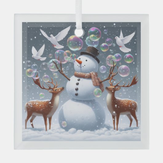 Christmas Bubbles Ornament (Voorkant)