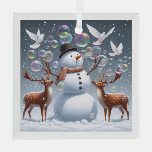 Christmas Bubbles Ornament (Achterkant)