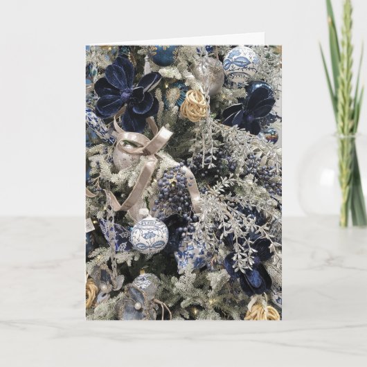 Christmas Bulbs Scene 3 Card Feestdagen Kaart (Voorkant)