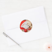 CHRISTMAS BULLDOG STICKERS (Envelop)