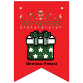 Christmas bunting banner (Derde vlag)