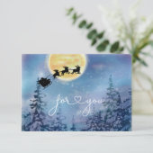 CHRISTMAS BUSINESS CERTIFICERING gift voor u (Staand voorkant)