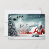 CHRISTMAS BUSINESS CERTIFICERING gift voor u (Voorkant)