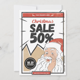 Christmas Business flyer Feestdagenkaart