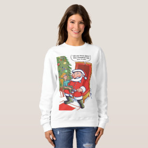 Christmas Business Partners femmes sweatshirt blan