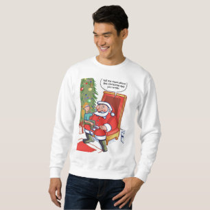 Christmas Business Partners mannen wit sweatshirt