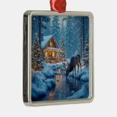 Christmas Cabin Ornament (Rechts)