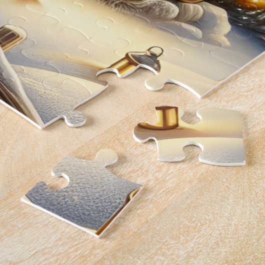 Christmas Cabin Puzzle (Côté)