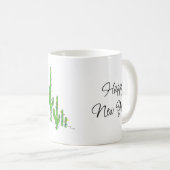Christmas Cactus Southwestern Desert Coffee Mug (Devant droit)
