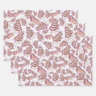 Christmas Cake papier Inpakpapier Vel