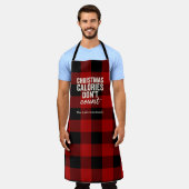 Christmas Calories Don’t Count Schort (Gedragen)