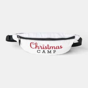 Christmas Camp Fanny Pack kersttas Heuptasje