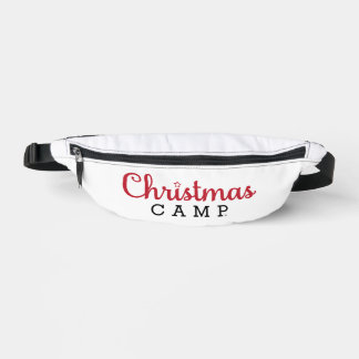 Christmas Camp Fanny Pack | kersttas Heuptasje