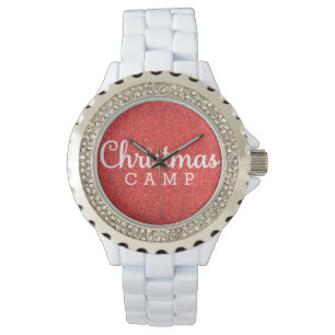 Christmas Camp Watch   Kerstjuwelen Horloge