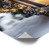 Christmas Candle Lantern Poster (Hoek)