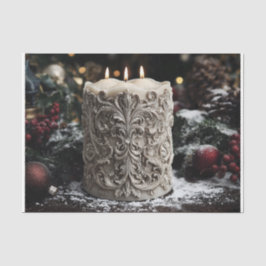 Christmas Candle Tissuepapier